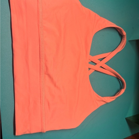 Lululemon coral pink sports bra - Picture 3 of 6